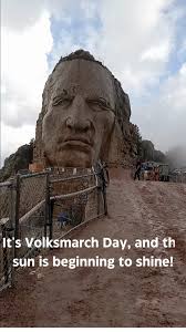 Hope to see you all today for the 2024 Spring Volksmarch at Crazy Horse  Memorial®!, #crazyhorsememorial #Volksmarch #custersd #getoutside  #exploremore #blackhillsbadlands #HiFromSD #fypシ #foryoupage