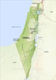 Where is israel located on the world map? Israel Physical Map