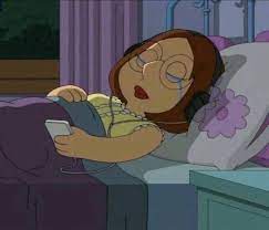 Check spelling or type a new query. Reactions On Twitter Meg Griffin Crying In Bed Listening To Music Family Guy