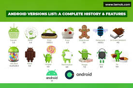 Android versions by name, number, availability and api level. Android Version List A Complete History And Features Temok Hosting Blog