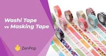 What is the difference between Washi Tape and Masking Tape?