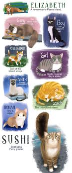 Peace Island Become A Cat To Play This Game Cat Store Cats Character Design Animation