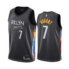 Brooklyn nets complete logo and uniform history. Kevin Durant Black Jersey 2020 21 Nets 7 City Edition Honor Basquiat Jersey