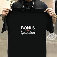 Customize your tshirt ai, eps & vector design. Womens Bonus Grandma Stepgrandmother Family Mother S Day Design Shirt