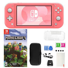 Get an hd capture card. Nintendo Switch Lite In Coral With Minecraft Game And Accessories 9547475 Hsn