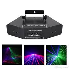 Aucd Dj 6 Lens Rgb Beam Network Wondeful Dmx Laser Stage Lighting Home Wedding Holiday Party Show Projector Light Effect A X6 Green Lazer 5mw Green Laser From Aucapost 97 37 Dhgate Com