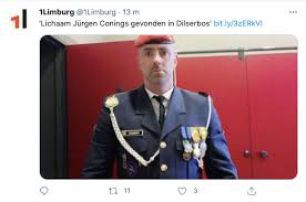 De burgemeester van maaseik heeft vanochtend het lichaam van jürgen conings aangetroffen tijdens een mountainbikerit. C 97aem2ihswvm