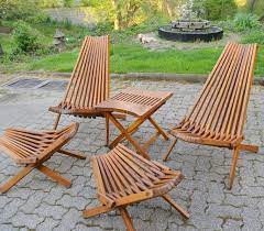 retro kentucky stick chairs footstools and table veranda tuin