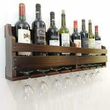 Alibaba.com offers 4,770 wood glass holder products. Wall Mount Wine Bottle Rack Wooden Glass Holder Hanging Home Decor Storage Shelf Wine Racks Bottle Holders Bar Tools Accessories