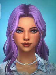 Introduction to Violet in The Sims 4 not so berry challenge