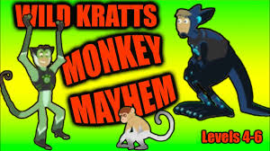 wild kratts games monkey mayhem levels