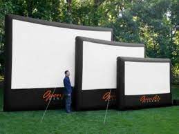Giant Inflatable Open Air Home Screen Costs 1 150 Elite Choice Inflatable Movie Screen Outdoor Movie Screen Movie Screen