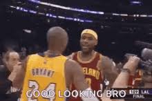 James has been the target of criticism for heading to the locker room early during the blowout. Lebron Dunking On Kobe Gifs Tenor