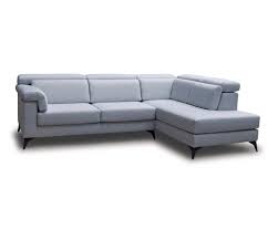 Divano letto trasformabile con rete elettrosaldata e materasso, con spalliera porta cuscini. Divano Angolare Sfoderabile Con Poggiatesta Reclinabili