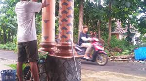 Ya, pada zaman romawi kuno pilar tinggi adalah salah satu cara menunjukkan status sosial sang pemilik. 3d Painting House Pole Mengecat Pilar Tiang Rumah Dengan Pola 3 Dimensi Youtube