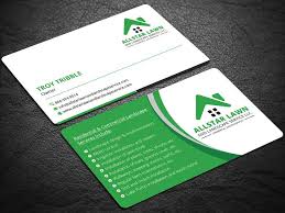 Design and print your own landscaping business card from 1800businesscards! Entry 33 By Ahsanhabib5477 For Lawn And Landscaping Business Cards Freelancer
