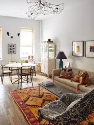 Small Space Solutions 17 Affordable Tips From An Nyc Creative Couple Remodelista Living Room Dining Room Combo Dining Room Small Small Living Dining
