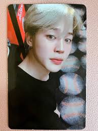 BTS Jimin Love Yourself New York photocard Paper Collectibles