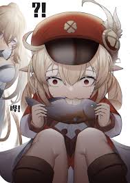 klee and jean (genshin impact) drawn by jinjide_shaonian | Danbooru