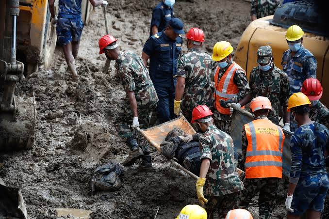 At least 148 are dead in floods and landslides in Nepal : NPR