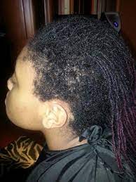 Shaved One Side Of Hair Then Wanted Loc Extension This Is Before Locs Locs Hairstyles Natural Hair Styles