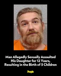 🔗: bit.ly/440JJRh Kenneth Ray Cook allegedly sexually abused his daughter  for over a decade, leading to the birth of three children. Cook faces 152  charges, including 149 for incest; other charges include