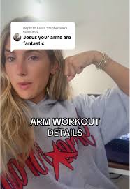 Arm Workout Tips from Influencer Tamara Anthony
