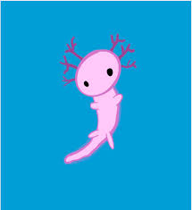 I went out and bought some felt today! Fanart Of An Axolotl Minecraft