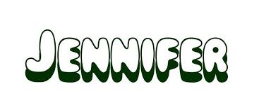 You can use our amazing online tool to color and edit the following coloring pages of bubble letters. Coloring Page First Name Jennifer