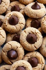The Best Peanut Butter Blossoms Foodtasia Recipe Peanut Butter Blossoms Recipe Butter Cookies Easy Healthy Peanut Butter Cookies