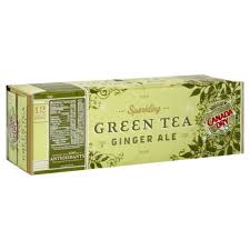 canada dry green tea ginger ale 12