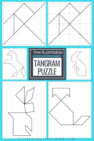 Printable Tangrams An Easy Diy Tangram Template The Kitchen Table Classroom Tangram Puzzles Tangram Patterns Tangram