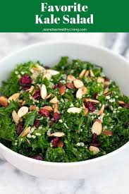 Favorite Kale Salad Recipe In 2020 Kale Salad Summer Side Dishes Recipes Massaged Kale Salad