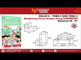 Contoh soal dan pembahasan ini juga disertai dengan contoh soal cerita yang terjadi dalam kehidupan sehari hari. Menghitung Volume Bangun Ruang Gabungan Balok Dan Kubus Kelas 6 Tema 5 Subtema 2 Youtube