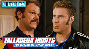 Though it occasionally stalls, talladega nights' mix of satire, clever gags, and excellent ensemble performances put it squarely in the winner's circle. Ricky Bobby Loses His Wife To His Best Friend Talladega Nights Cineclips