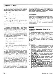 There are a number of different treatments doctors recommend. Vasectomy And The Risk Of Prostate Cancer Abstract Europe Pmc