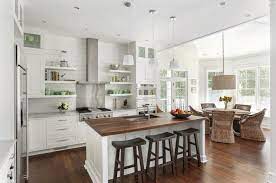 If you're not ready to invest on covering your whole wall or ceiling with boards, maybe applying shiplap on your kitchen island is be enough to achieve the look you want. 34 Fantastic Kitchen Islands With Sinks Kitchen Island With Sink Kitchen Design Home Kitchens