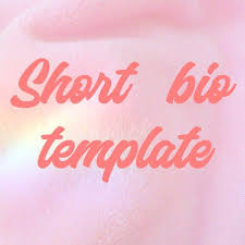 Aesthetic Bio Template Amino Copy And Paste Short Short Bio Template Wiki Templates And Stuff Amino