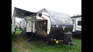 Puma toy hauler with outdoor kitchen. 2017 Puma 32fbis 2 Bedroom Travel Trailer With Outside Kitchen Camp Out Rv In Stratford Youtube
