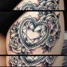 Diamond Heart Tattoo Bing Images Diamond Heart Tattoo Heart Tattoo Tattoos