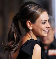See pictures of the hottest hairstyles, haircuts and colors of 2021. Mila Kunis Pretty Pony Mila Kunis Hair Color Beautiful Hair Tail Hairstyle