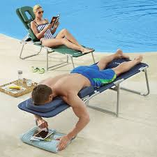 Ergonomic Comfort Lounger Lounger Cool Stuff Backyard