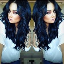 If you need to play around with intriguing hues like lavender, mint green and red, yet are stressed over looking formal and sufficiently expert for work, at that point features on the underside of your head will be perfect for you. Dark Blue Hair Color Ideas And Images