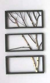 Framed Branches Handmade Home Diy Tree Diy Home Decor