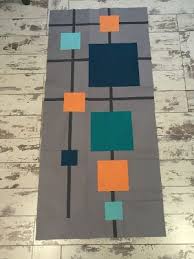 Mid Century Modern Quilt Tutorial Shiner S View Modern Quilt Patterns Geometric Quilt Modern Quilting Designs