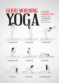 Good Morning Yoga Free Workout By Darebee Morning Yoga Workouts Morning Yoga Yoga Training