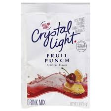 Kraft Nabisco Crystal Light Fruit Punch Beverage 1 8 Oz