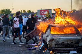 Minneapolis Police Precinct Burns As Violent Protests Continue Over George Floyd S Death Ktla