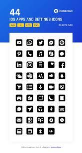 Download Ios Apps And Settings Icon Pack Available In Svg Png Icon Fonts Ios Icon Icon Pack Web Icons