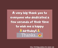 Here we present you lots of great ideas how to write thank you notes for bday greetings. Thank You Msg For Birthday Wishes